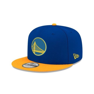 Blue Golden State Warriors Hat - New Era NBA 2Tone 9FIFTY Snapback Caps USA0785641